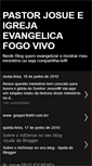 Mobile Screenshot of pastorjosueclaudinolopes.blogspot.com