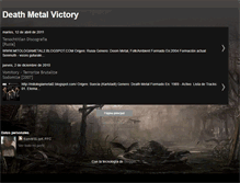 Tablet Screenshot of deathmetalvictory.blogspot.com