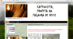Desktop Screenshot of catequesecgdiocese.blogspot.com