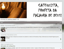 Tablet Screenshot of catequesecgdiocese.blogspot.com