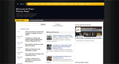 Desktop Screenshot of noticias-puno.blogspot.com