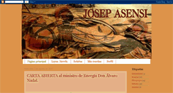 Desktop Screenshot of josepasensi.blogspot.com