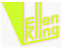 Tablet Screenshot of ellenkling.blogspot.com