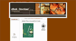 Desktop Screenshot of ebookdownload-programming.blogspot.com