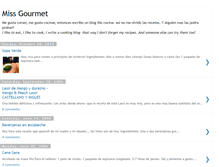 Tablet Screenshot of missgourmet.blogspot.com