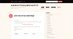 Desktop Screenshot of addicted2benefit.blogspot.com