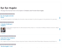 Tablet Screenshot of byebyemugabe.blogspot.com