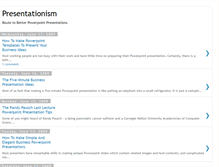 Tablet Screenshot of presentationism.blogspot.com