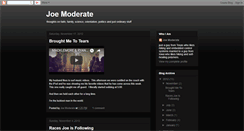 Desktop Screenshot of joemoderate.blogspot.com