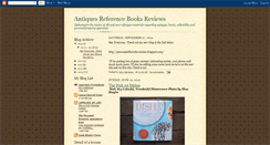 Desktop Screenshot of antiquesreferencebooks.blogspot.com