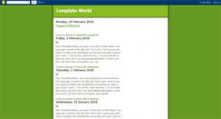 Desktop Screenshot of langdykeworld.blogspot.com