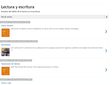 Tablet Screenshot of leerescribiralpartir.blogspot.com