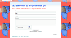 Desktop Screenshot of faleconoscoipu.blogspot.com