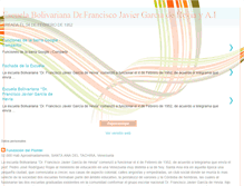 Tablet Screenshot of escuelagarciadehevia.blogspot.com