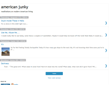 Tablet Screenshot of americanjunky.blogspot.com