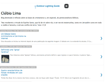 Tablet Screenshot of clebiolima.blogspot.com