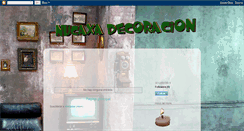 Desktop Screenshot of nucaxadecoracion.blogspot.com