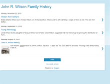 Tablet Screenshot of johnrwilsonfamily.blogspot.com