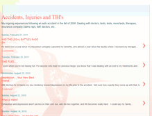 Tablet Screenshot of injuriesandaccidents.blogspot.com