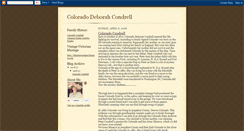 Desktop Screenshot of coloradocondrell.blogspot.com