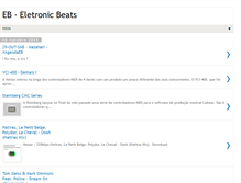 Tablet Screenshot of eletronicbeats.blogspot.com