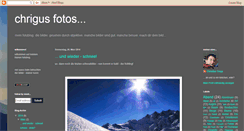 Desktop Screenshot of chrigusfotos.blogspot.com