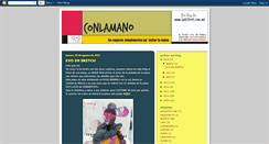 Desktop Screenshot of conlamano.blogspot.com