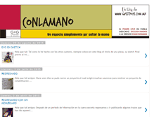Tablet Screenshot of conlamano.blogspot.com
