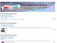 Tablet Screenshot of crucebicentenario.blogspot.com