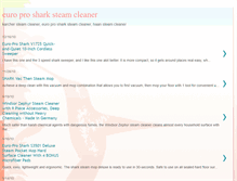 Tablet Screenshot of europrosharksteamcleaner.blogspot.com