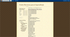 Desktop Screenshot of centrorecursosparaelaprendizaje.blogspot.com