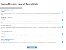 Tablet Screenshot of centrorecursosparaelaprendizaje.blogspot.com