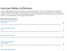 Tablet Screenshot of lovekidney.blogspot.com