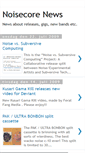 Mobile Screenshot of noisecorenews.blogspot.com