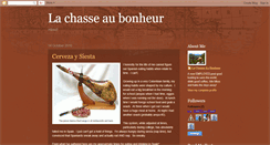 Desktop Screenshot of lachasseaubonheur.blogspot.com