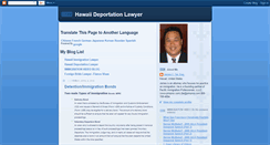 Desktop Screenshot of hawaiideportationlawyer.blogspot.com