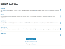 Tablet Screenshot of deliciacarioca.blogspot.com