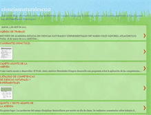 Tablet Screenshot of cienciasnaturales022.blogspot.com