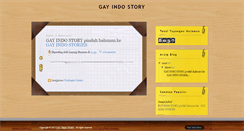 Desktop Screenshot of gayindostory.blogspot.com