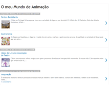 Tablet Screenshot of omeumundodeanimacao.blogspot.com
