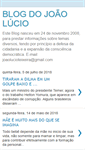 Mobile Screenshot of blogdojoaolucio.blogspot.com