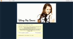 Desktop Screenshot of disneypopsource.blogspot.com