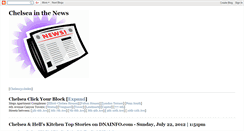 Desktop Screenshot of chelseanewsfeeds.blogspot.com