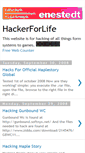 Mobile Screenshot of hackerforlife.blogspot.com