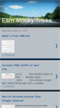 Mobile Screenshot of adsensemoneytricks.blogspot.com