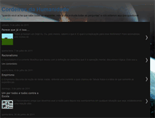 Tablet Screenshot of cordeirosdahumanidade.blogspot.com