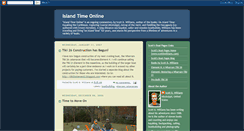 Desktop Screenshot of islandtimeonline.blogspot.com