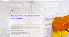 Desktop Screenshot of gaby4you.blogspot.com