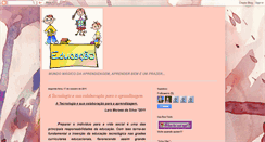 Desktop Screenshot of mundomgicodaaprendizagem.blogspot.com