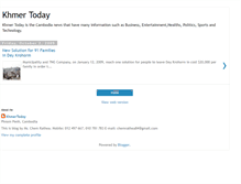 Tablet Screenshot of news-khmertoday.blogspot.com
